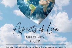 2022 Cabaret Invitation - Aspects of Love