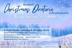2025-2026 Christmas Oratorio Poster Half Page - 1